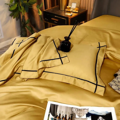 Golden Radiance Bedding Set