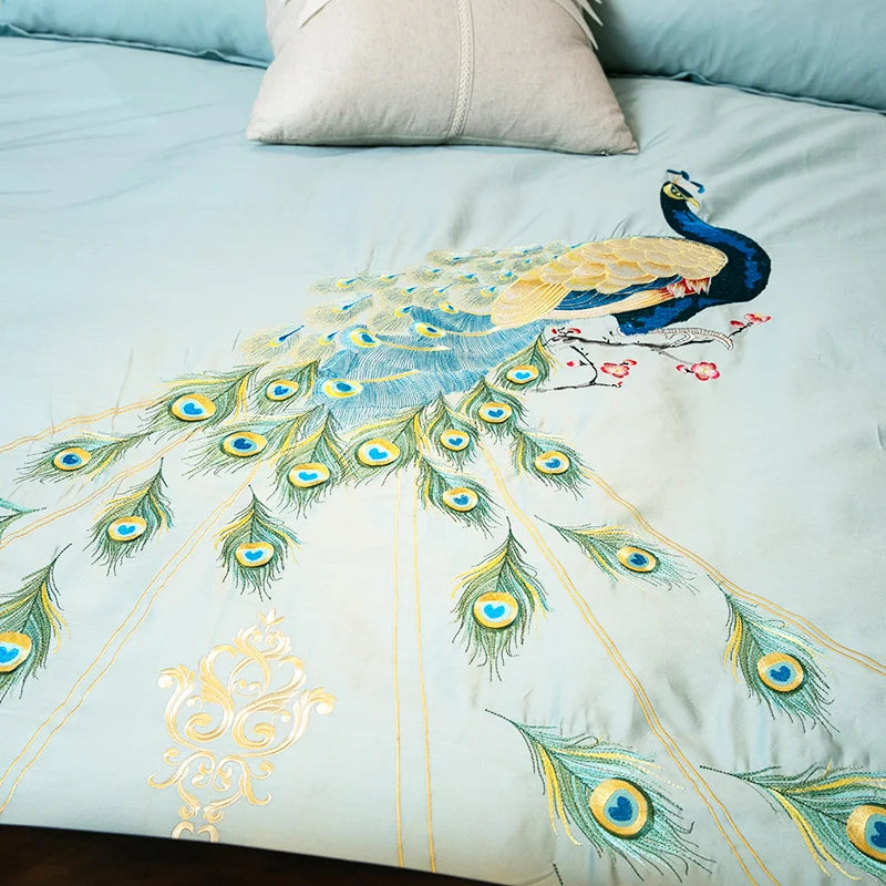 Peacock Royale Bedding Set